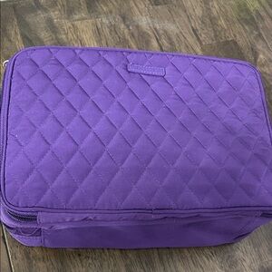 Vera Bradley toiletries quilted bag
